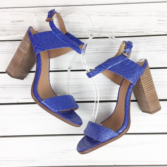 Coach Lexey Ankle Strap Block Heels Sandals - Picture 4 of 8